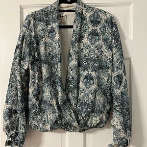 Haute hippie open blouse